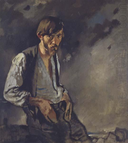 Sir William Orpen The Man from the West:Sean Keating china oil painting image